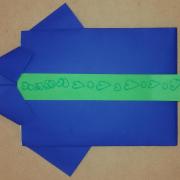 Origamie nous servant de papier cadeau